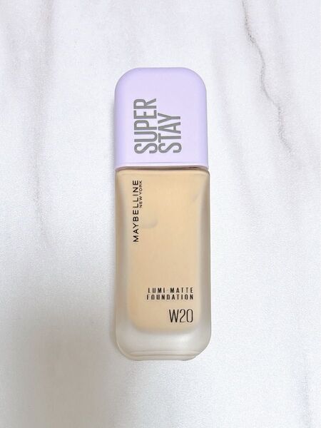 【W20】メイベリン SPステイ ルミマット リキッド ファンデーション 35mL
