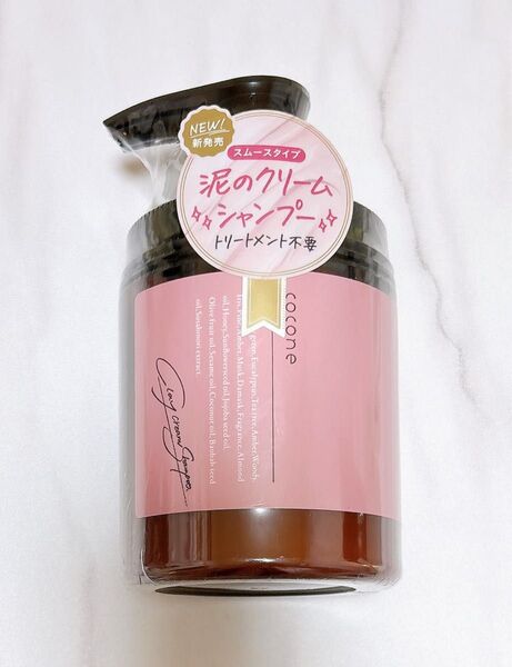 cocone クレイクリームシャンプー スムースタイプ ハーブローズの香り