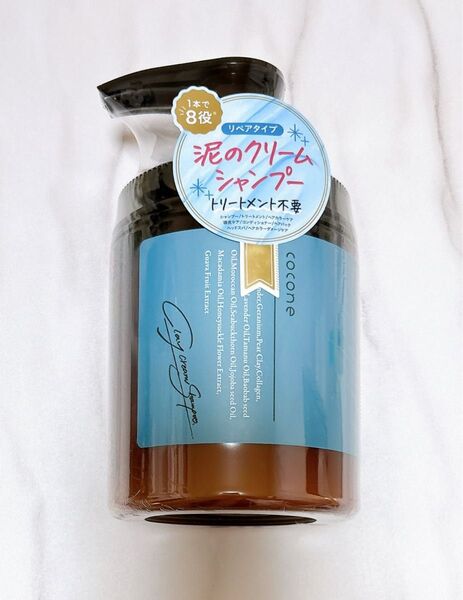 cocone クレイクリームシャンプー リペアタイプ ホワイトラベンダーの香り