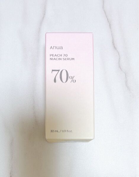 アヌア 桃 70パーセント ナイアシンセラム 30mL