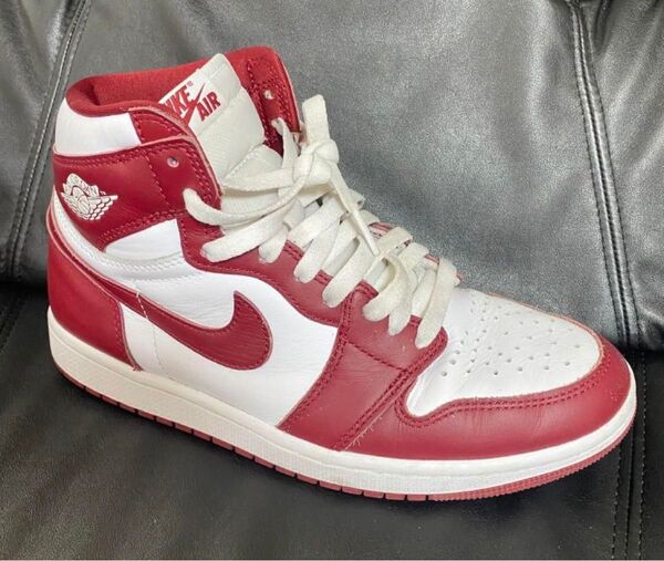 Nike Air Jordan 1 赤/白 ハイカット 片方のみ