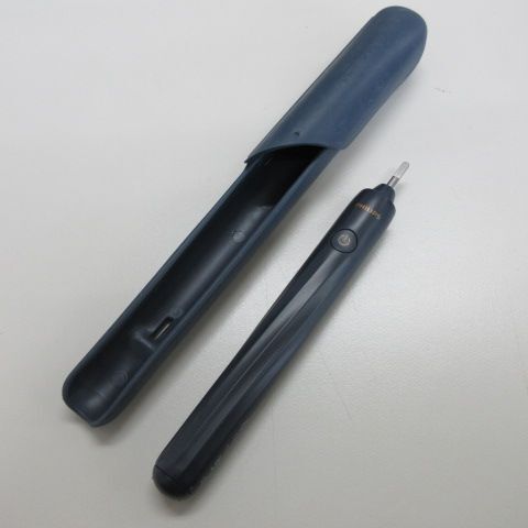 Philips 乾電池式電動歯ブラシ NL9206AD-4 コンパクトトラベルケース付き ネイビー