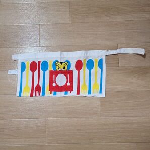 エプロン カフェエプロン こどもチャレンジ 未就学児
