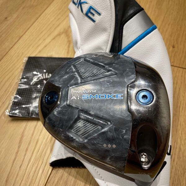 パラダイム Ai Smoke トリプルダイヤモンド ドライバー 10.5度 ヘッドカバー 保証書付き キャロウェイ