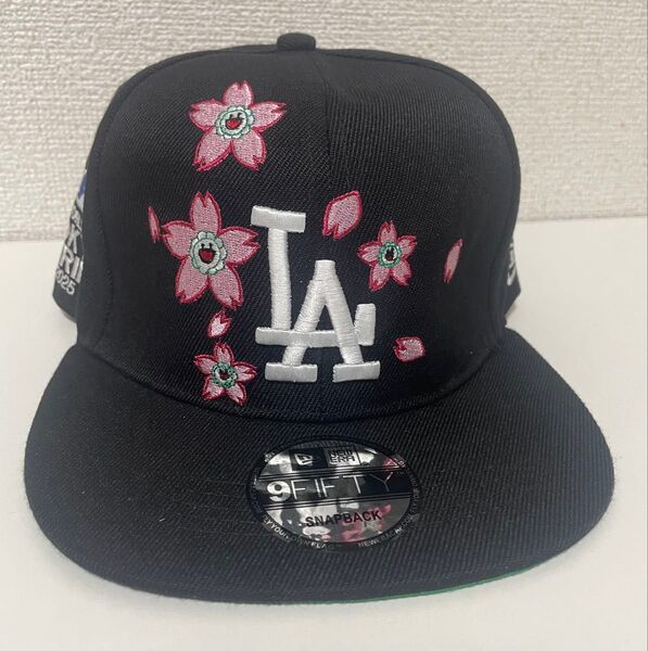 NEW ERA 村上隆 MLB TOKYO SERIES ドジャーズ 黒 ニューエラ