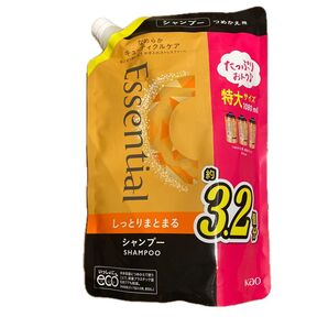エッセンシャル なめらかキューティクルケア シャンプー つめかえ用 1080ml