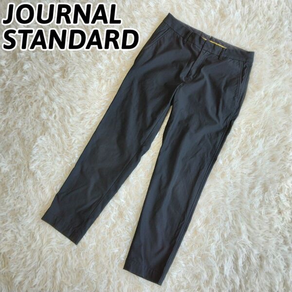 JOURNAL STANDARD ジャーナルスタンダード パンツ ズボン ストレッチ ブラック 黒 メンズ ビジネス カジュアル
