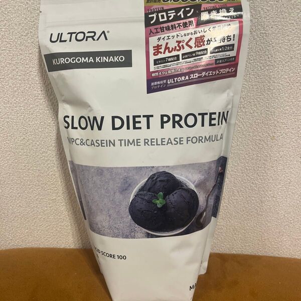 ウルトラ スローダイエットプロテイン 黒ゴマきなこ風味 1kg