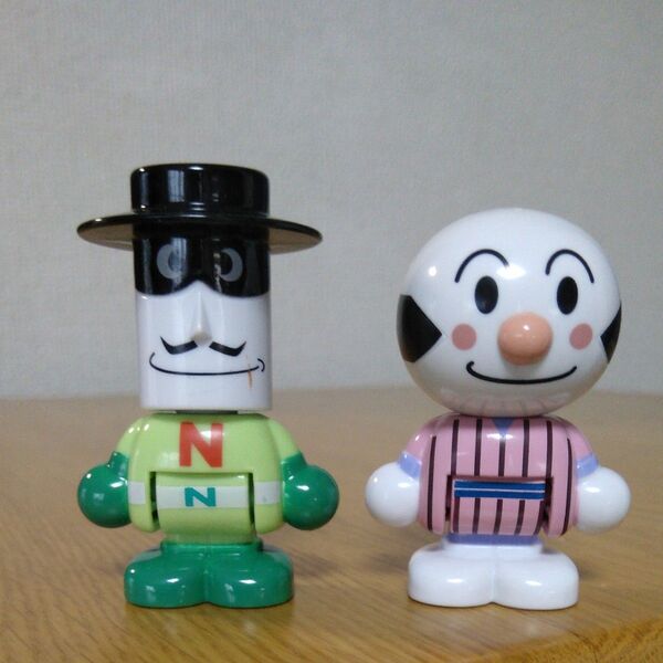 アンパンマンブロックラボ タウンドール ナガネギマン こむすびまん スイングラボ