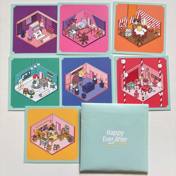【公式】HAPPY EVER AFTER JAPAN ポストカード セット