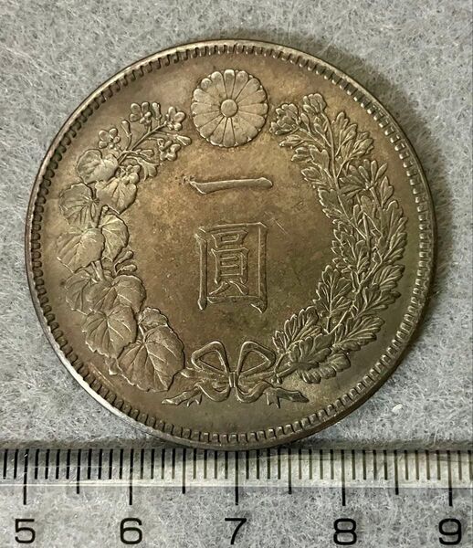 新1円銀貨(大型) 明治15年 竜一圓