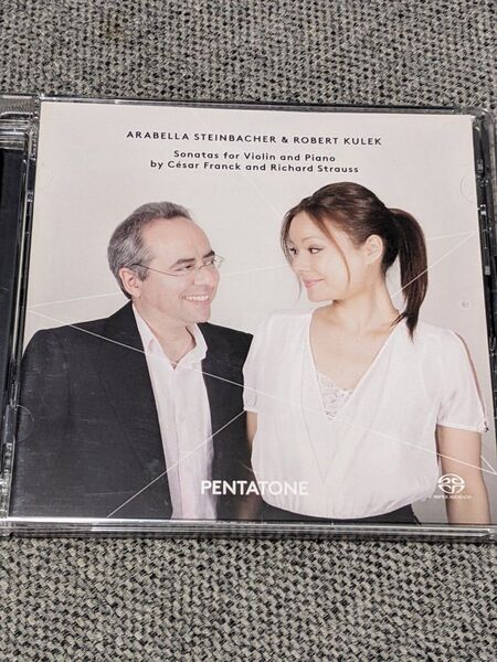 【SACDハイブリッド】アラベラ・美歩・シュタインバッハー/フランク、R.シュトラウス:ヴァイオリン・ソナタ【難あり・独盤】