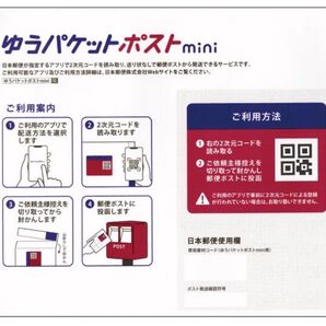 ゆうパケットポストmini封筒 13枚
