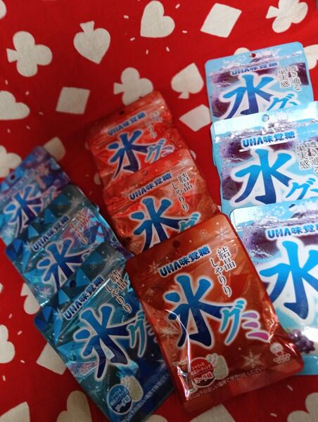 お得です!美味しいですヨ! UHA味覚糖グミ 3種類×3袋+1袋 計10袋