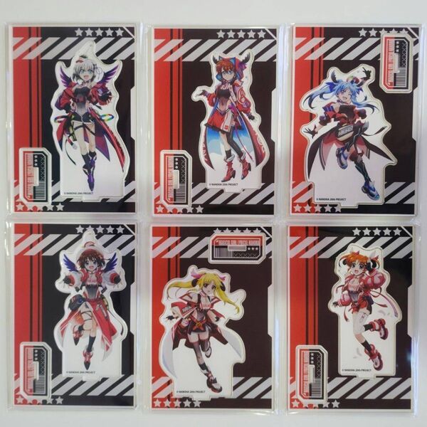 魔法少女リリカルなのは アクリルスタンド アクスタ 全種セット ラウンドワン限定