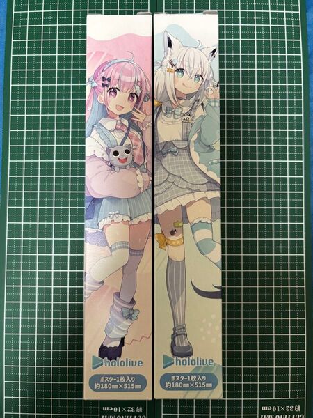 「ホロライブ」×「ローソン」コラボグッズイラスト【パステルコーデ】白上フブキ 湊あくあ