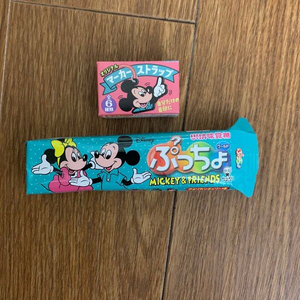ぷっちょ Mickey &Friends 空袋 マーカーストラップ未開封 ドナルド
