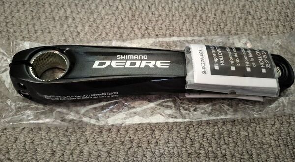 SHIMANO シマノ FC-M591 左クランクアーム 170mm LEFT HAND ホローテック DEORE デオーレ