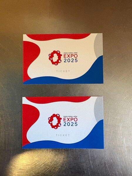 大阪万博チケット EXPO2025 ペア 一日券