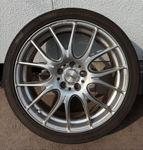レイズ ホムラ 2×7Plus 225/40R19 4本セット