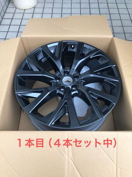 92.【1本目】新型クラウンエステートZ 純正21インチホイール 4本セット 新車外し品 クラウンマークセンターキャップ付