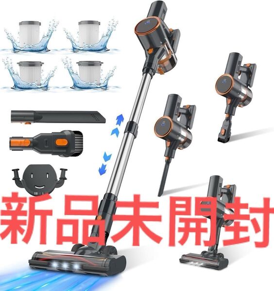 CEUKOZ コードレス掃除機45000pa強力吸引・60分連続稼働 2way コードレス 1L集塵 45000pa強力吸引
