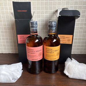ニッカウヰスキー カフェグレーン&カフェモルト 2本セット 未開封