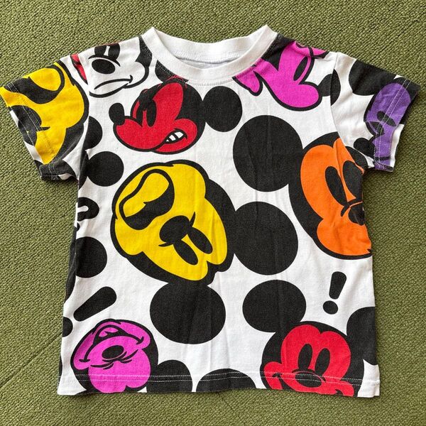 ディズニー ミッキー 半袖Tシャツ 100cm