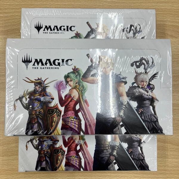 MTG ファイナルファンタジー プレイブースター シュリンク付き 3ボックス 未開封 英語版