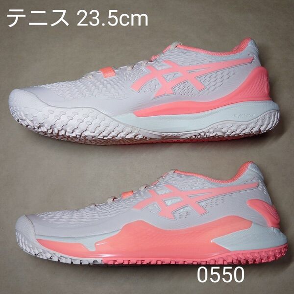 テニス 23.5cm アシックス GEL-RESOLUTION 9 OC