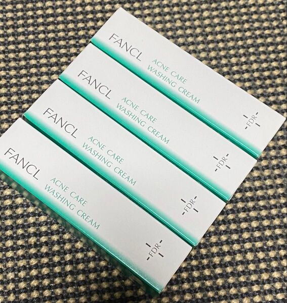 FANCL アクネケア 洗顔クリーム 30g 4本セット ファンケル