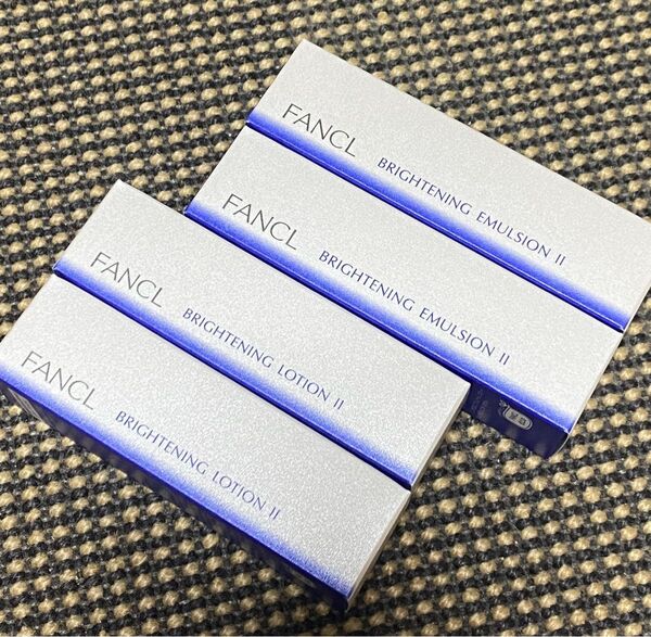【新品未使用】4本セット ファンケル ブライトニング 化粧液&乳液 しっとり