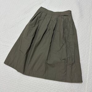 カーキ スカート ひざ丈 サマンサモスモスブルー