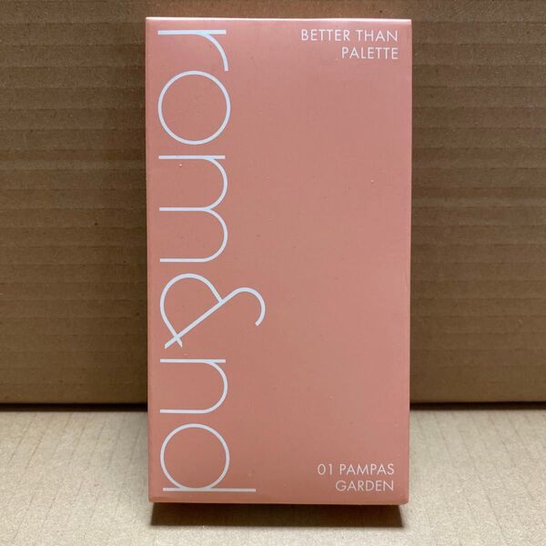 rom&nd ロムアンド ベターザンパレット 01 パンパスガーデン