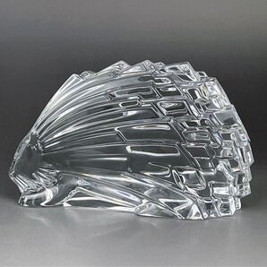 【美品・希少】Baccarat バカラ ハリネズミ 針鼠 ぺーパーウェイト 置物