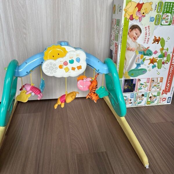くまのぷーさん 6way ジムにへんしんメリー タカラトミー くまのプーさん 6WAYジムにへんしんメリー おもちゃ ディズニー