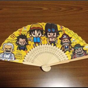 ワンピース 扇子 ONE PIECE 麦わらの一味