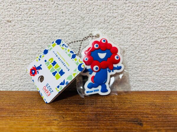 【新品・万博限定】3Dミャクミャク ラバーマスコットキーチェーン