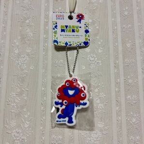 【新品・万博限定】3Dミャクミャク ラバーマスコットキーチェーン
