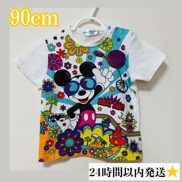 東京ディズニーリゾート ディズニーランド ミッキー Tシャツ 90cm