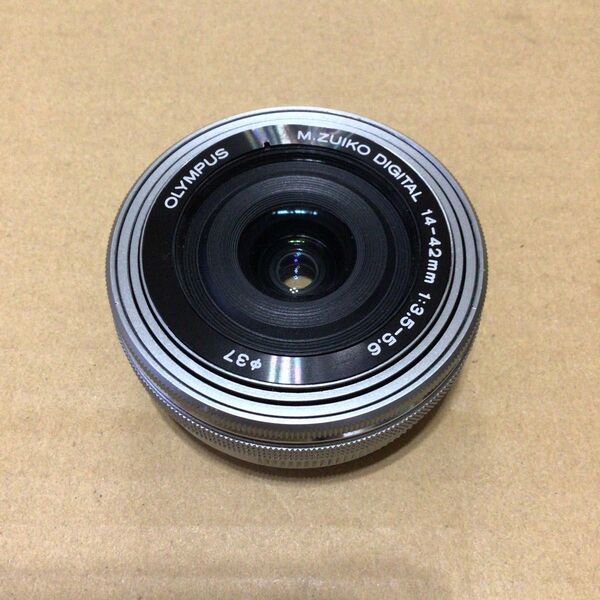 オリンパス OLYMPUS M.ZUIKO DIGITAL ED 14-42mm F3.5-5.6 EZ ED ジャンク品 レンズ