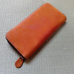 本革財布 ラウンドファスナー 長財布