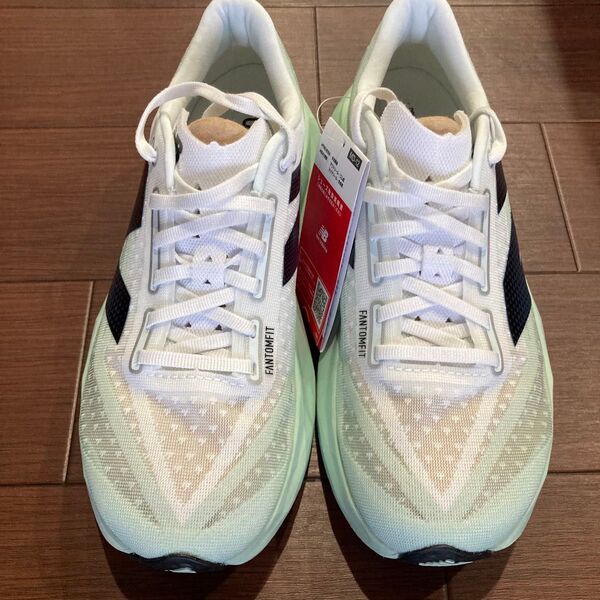 New Balance FuelCell level v4 26.5cm ホワイト/ミントグリーン