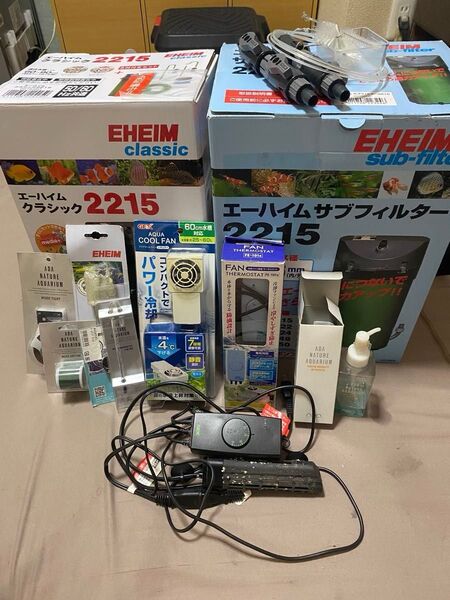 エーハイム 外部フィルター サブフィルター ADA 水温計他 まとめ売り