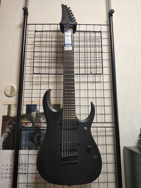 Ibanez IRON LABEL RGDRB71-BKF (Black Flat) 7弦ギター 開封済み新品