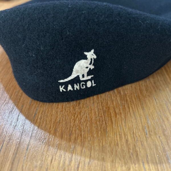KANGOL ハンチング帽 ブラック