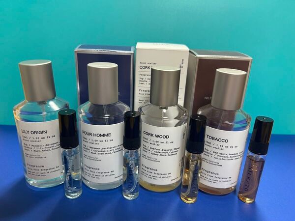 香水お試し、NILEscent atelier、各4ml、4種セット、日本製