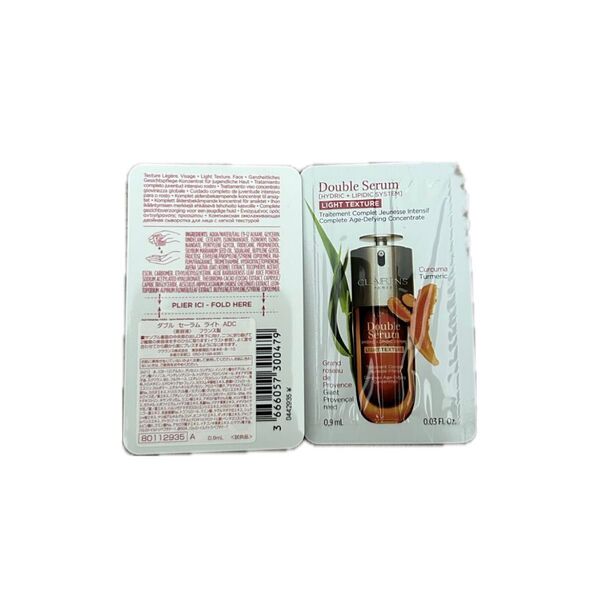 クラランス ダブルセーラムライトADC 0.9ml ×2