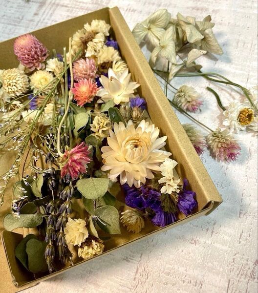 ドライフラワー 花材セット 詰め合わせ セット ハーバリウム花材 キャンドル花材 ハンドメイド
