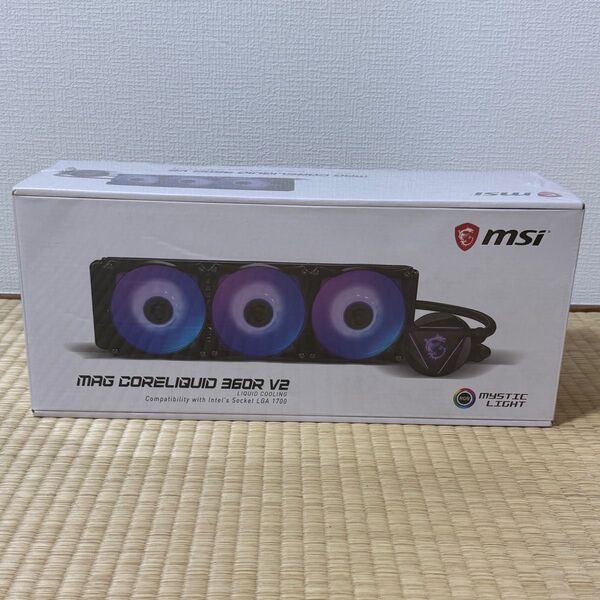 MSI MAG Coreliquid 360R V2 新品未開封 簡易水冷